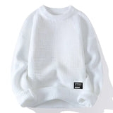 Hudson Waffle Crewneck Sweater