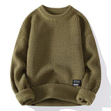 Hudson Waffle Crewneck Sweater