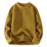 Hudson Waffle Crewneck Sweater