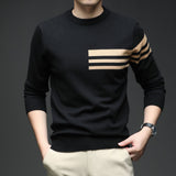 Knitted Men's Pullover Fashion Casual Sweater